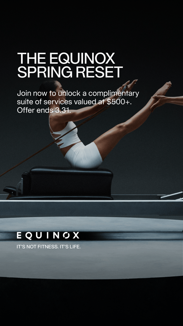 Ad Creative for Equinox