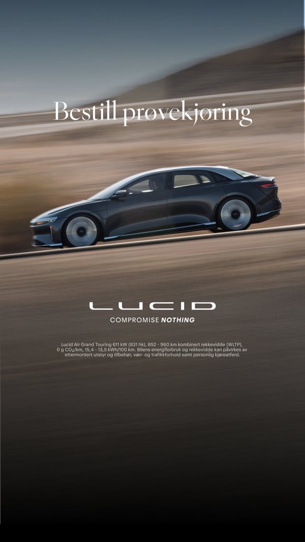 Ad Creative for Lucid Motors