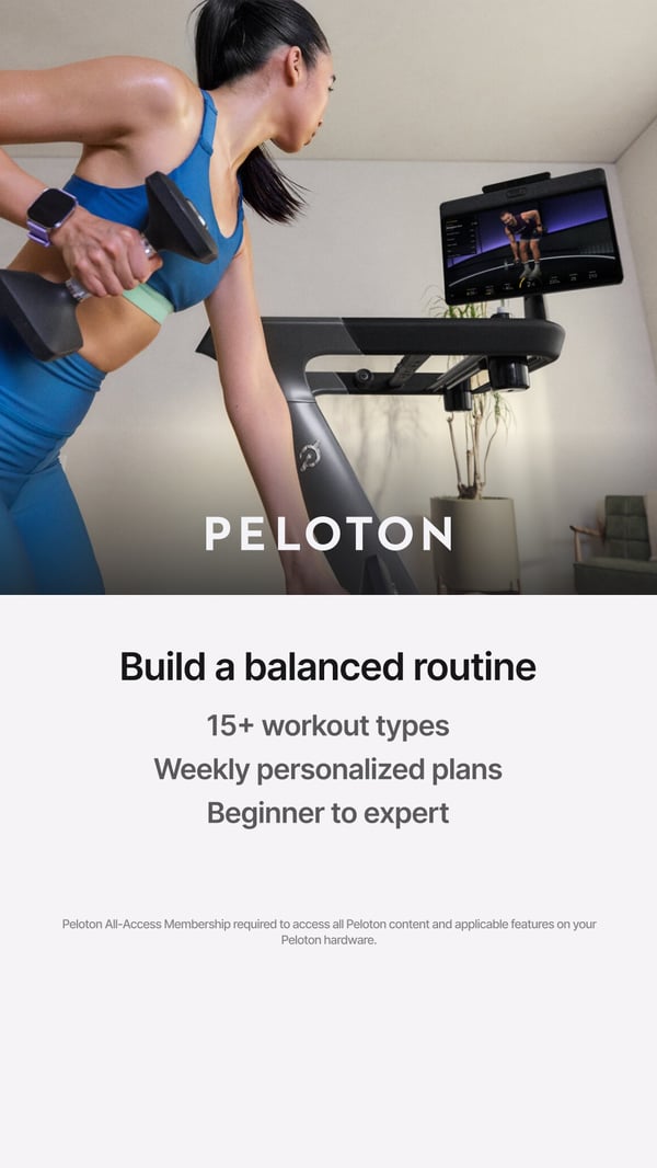 Ad Creative for Peloton